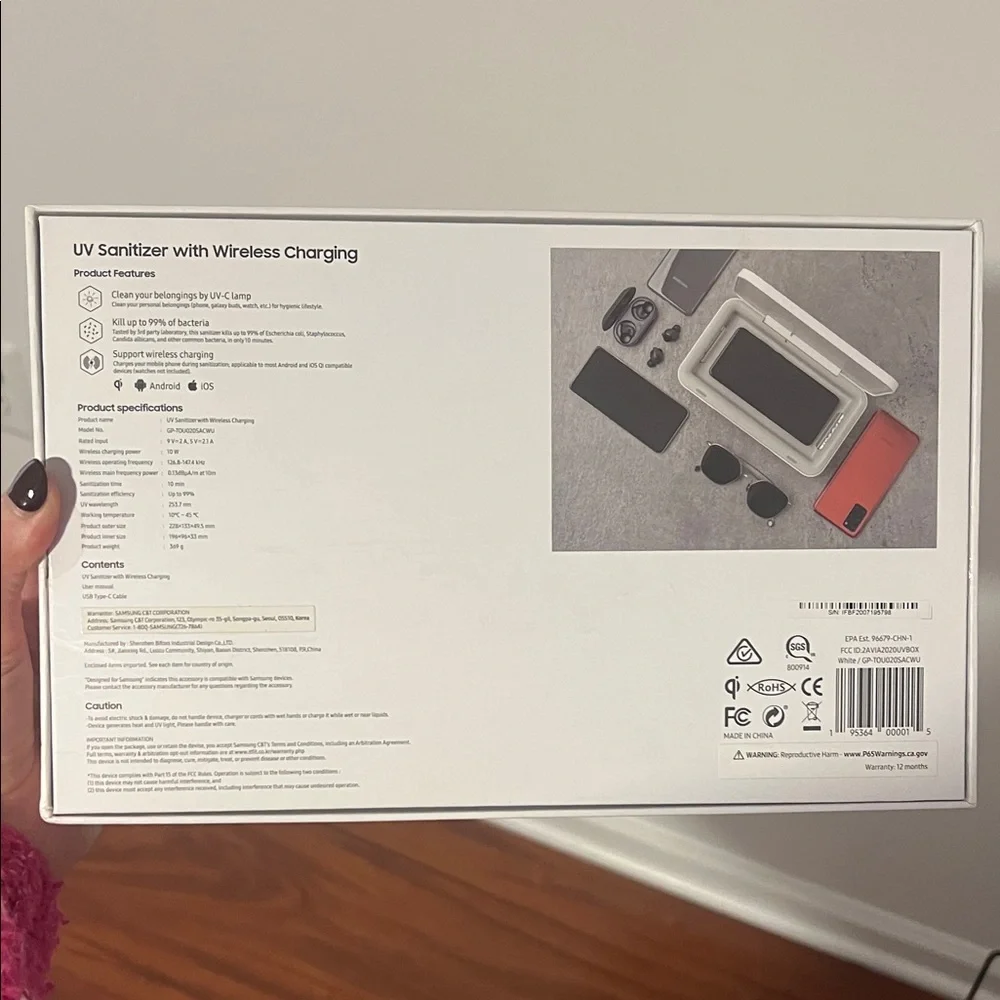 Samsung unopened uv